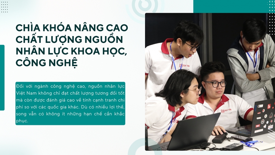 Chìa khóa nâng cao chất lượng nguồn nhân lực khoa học, công nghệ